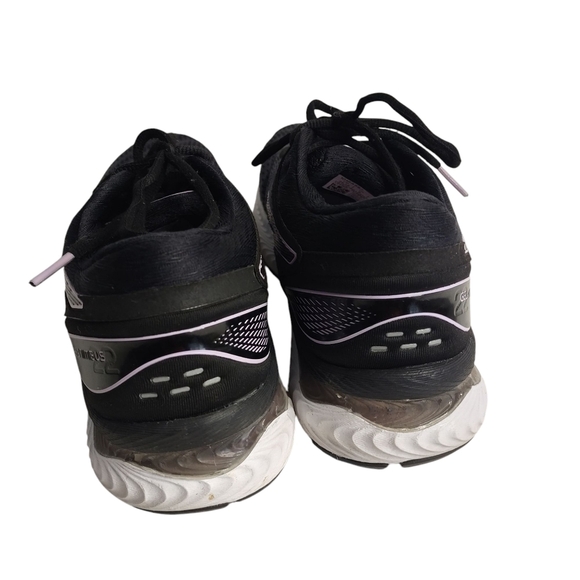 ASICS Women's Gel-Nimbus 22 Running Shoes Black Purple Sneakers Size 9 - Picture 4 of 9